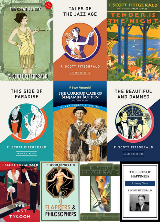 F. Scott Fitzgerald ~ 10 MP3 AUDIOBOOK COLLECTION