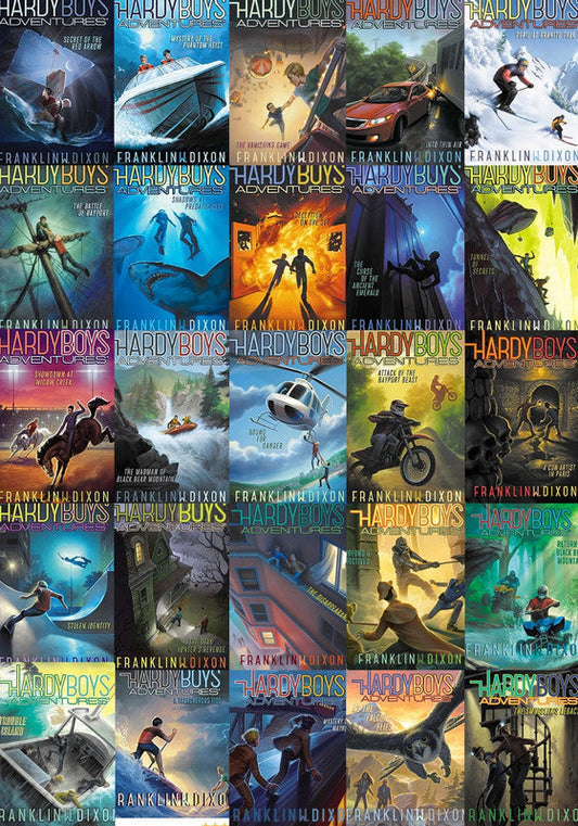 Hardy Boys Adventures by Franklin W. Dixon ~ 25 MP3 AUDIOBOOK COLLECTION