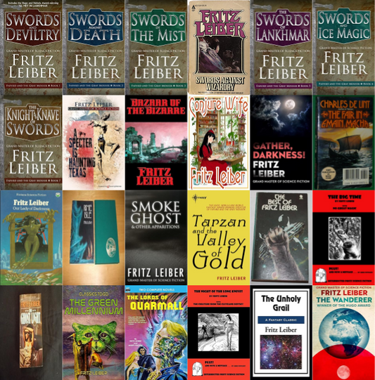 Fafhrd And The Gray Mouser Series & more by Fritz Leiber ~ 39 MP3 AUDIOBOOK COLLECTION