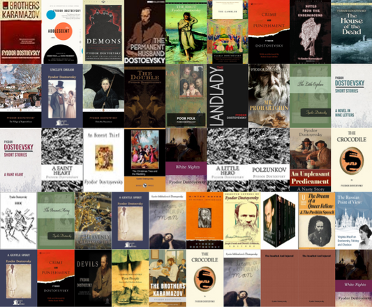 The Fyodor Dostoyevsky Mega Collection Series by Fyodor Dostoevsky ~ 63 MP3 AUDIOBOOK COLLECTION