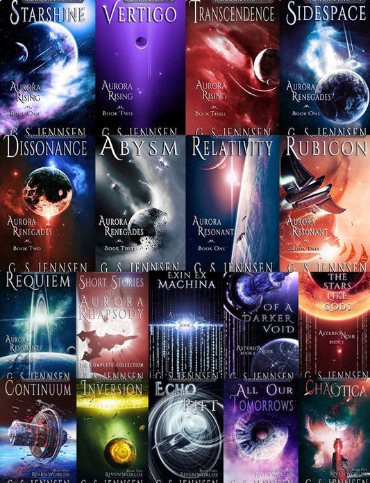 Aurora Rhapsody Series by G.S. Jennsen ~ 18 AUDIOBOOK COLLECTION