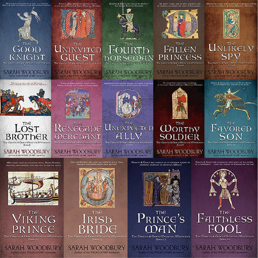 The Gareth and Gwen Medieval Mysteries by Sarah Woodbury ~ 14 MP3 AUDIOBOOK COLLECTION