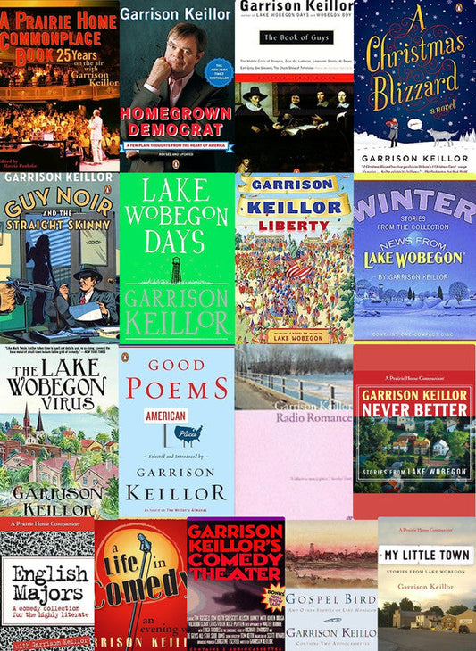 Garrison Keillor ~ 17 MP3 AUDIOBOOK COLLECTION