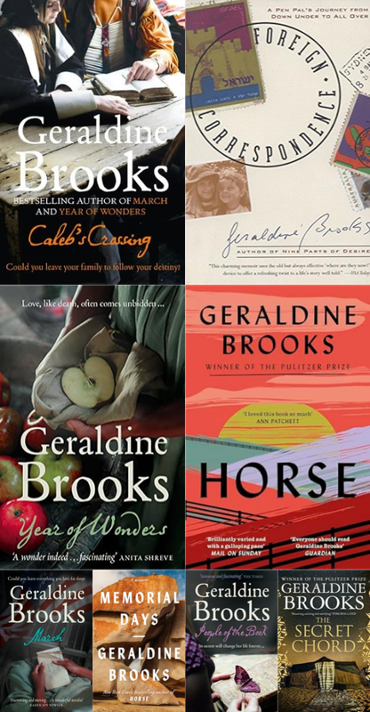 Geraldine Brooks ~ 9 MP3 AUDIOBOOK COLLECTION