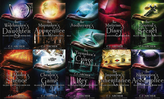 The Glass & Steele Series  by C. J. Archer 11 MP3 AUDIOBOOK COLLECTION