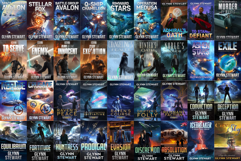 Castle Federation Series & more by Glynn Stewart ~ 44 MP3 AUDIOBOOK COLLECTION