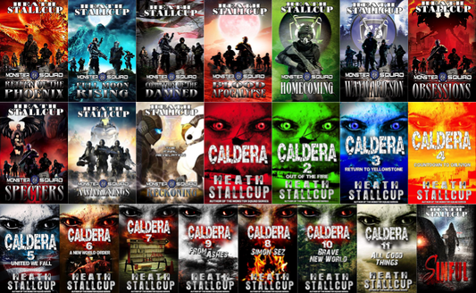Monster Squad Series & more by Heath Stallcup ~ 23 MP3 AUDIOBOOK COLLECTION