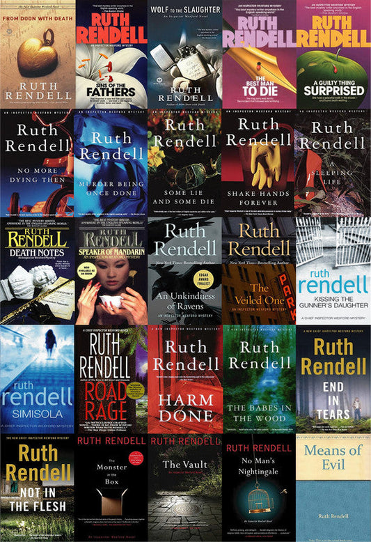 The Inspector Wexford Series by Ruth Rendell ~ 25 MP3 AUDIOBOOK COLLECTION