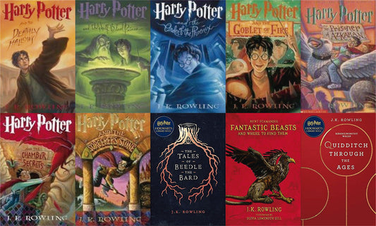 The Harry Potter Collection read by Jim Dale ~ 10 MP3 AUDIOBOOKS