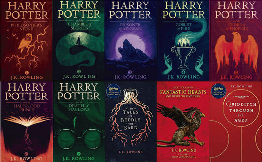The Harry Potter Collection read by Stephen Fry ~ 10 MP3 AUDIOBOOKS