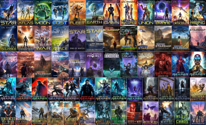 Renegade Star Series & more by J.N. Chaney   ~ 67 MP3 AUDIOBOOK COLLECTION