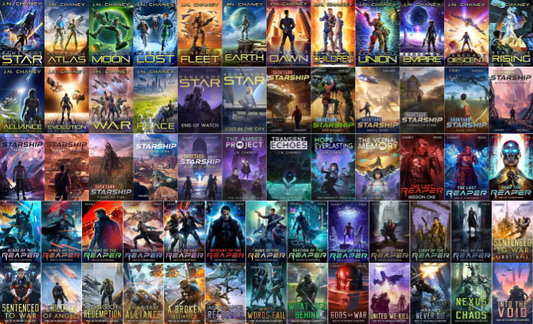 Renegade Star Series & more by J.N. Chaney   ~ 67 MP3 AUDIOBOOK COLLECTION