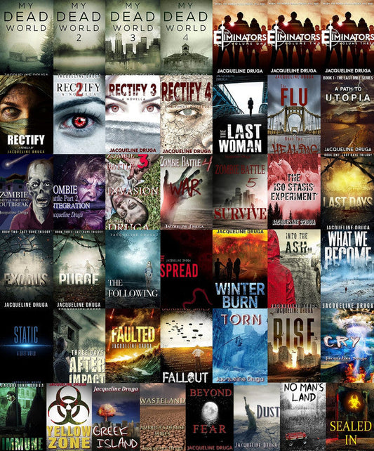 My Dead World Series & more by by Jacqueline Druga ~ 43 MP3 AUDIOBOOK COLLECTION