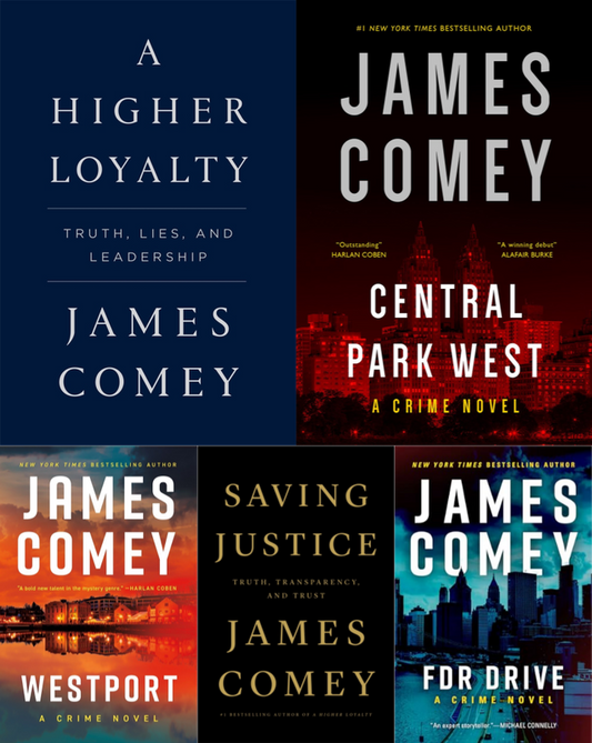 James Comey ~ 5 MP3 AUDIOBOOK COLLECTION
