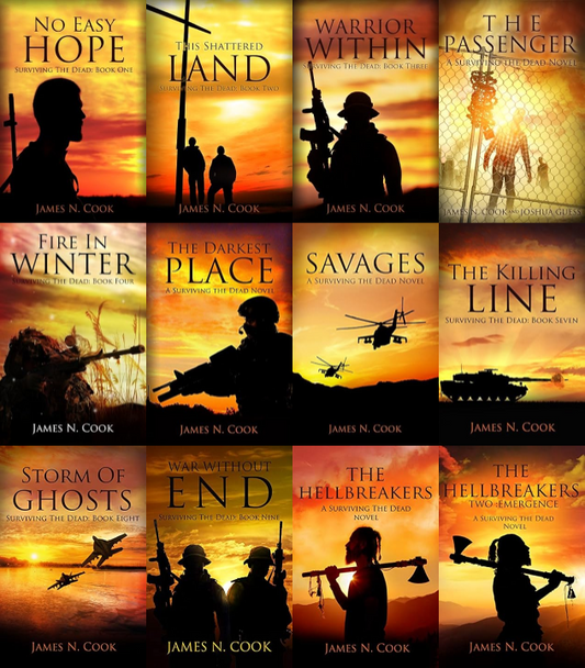 Surviving the Dead Series & more by James N Cook ~ 12 MP3 AUDIOBOOK COLLECTION