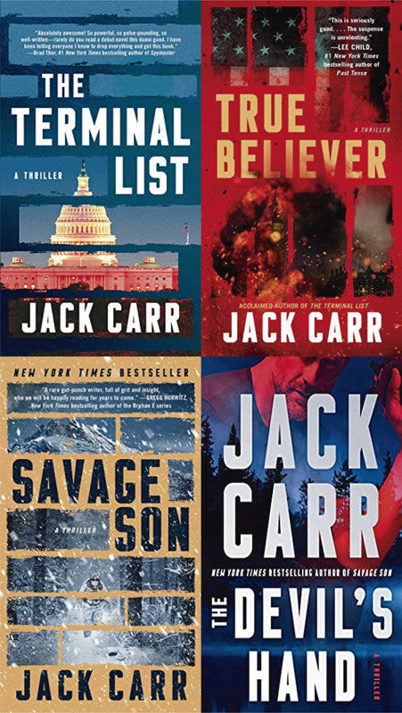 The James Reece Series by Jack Carr 4 MP3 AUDIOBOOK COLLECTION