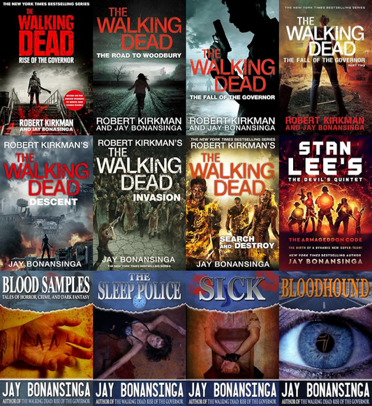 The Walking Dead Series & more by Jay R Bonansinga ~ 12 MP3 AUDIOBOOK COLLECTION