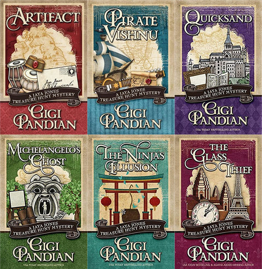 The Jaya Jones Series by Gigi Pandian ~ 6 MP3 AUDIOBOOK COLLECTION
