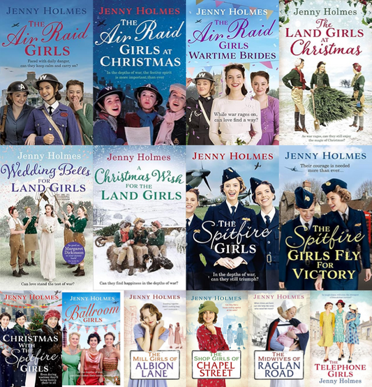 Air Raid Girls Series & more by Jenny Holmes ~ 14 MP3 AUDIOBOOK COLLECTION