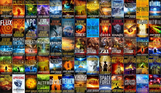 Infinite Series & more by Jeremy Robinson ~ 73 MP3 AUDIOBOOK COLLECTION