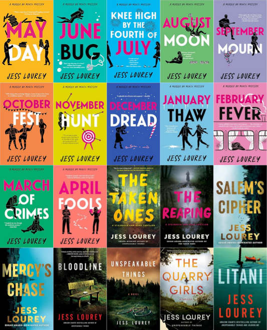 Murder by Month Series & more by Jess Lourey ~ 20 MP3 AUDIOBOOK COLLECTION