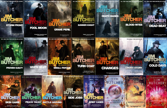 The Dresden Files Series & more by Jim Butcher ~ 22 MP3 AUDIOBOOK COLLECTION