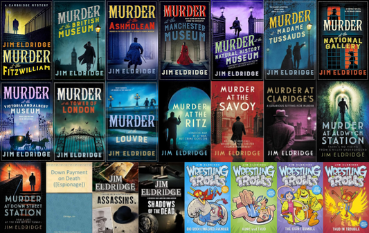 Museum Mysteries Series & more by Jim Eldridge ~ 22 MP3 AUDIOBOOK COLLECTION