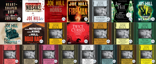Joe Hill ~ 22 MP3 AUDIOBOOK COLLECTION