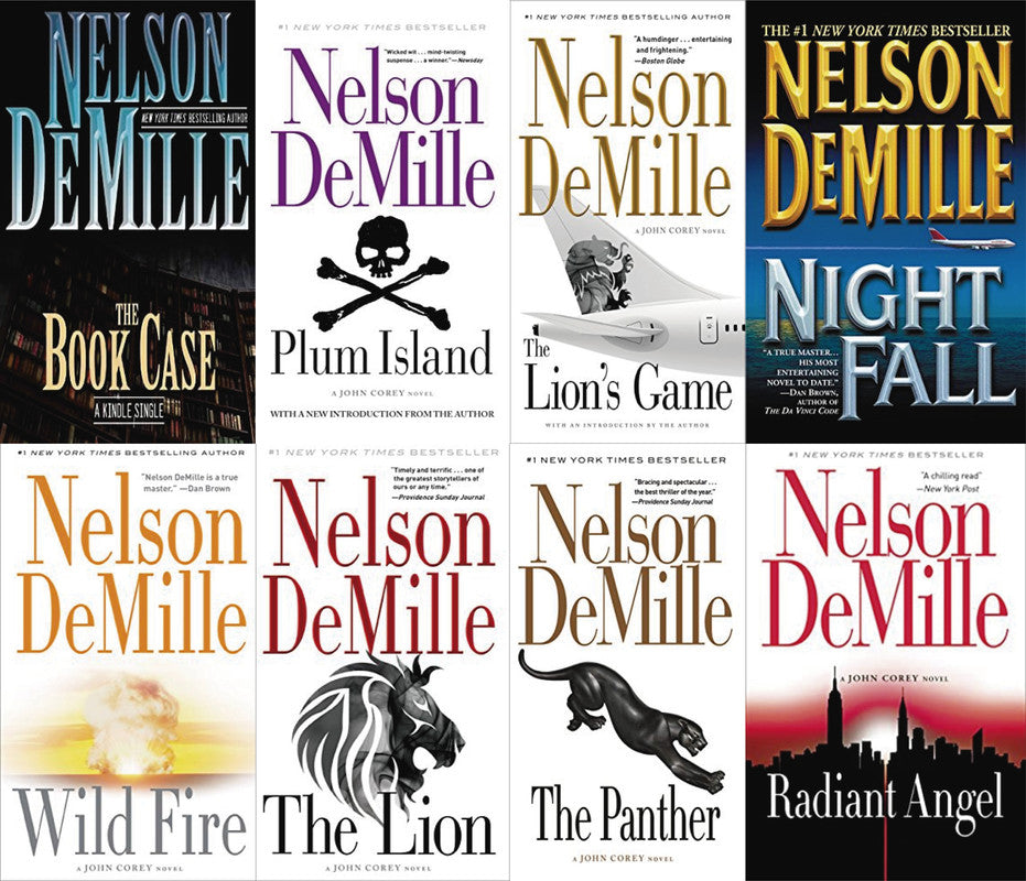 The John Corey Series by Nelson DeMille 8 MP3 AUDIOBOOK COLLECTION
