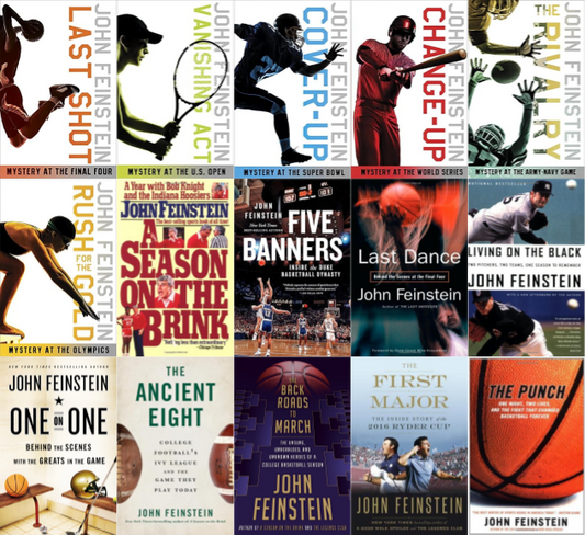 The Sports Beat Series & more by John Feinstein ~ 15 MP3 AUDIOBOOK COLLECTION