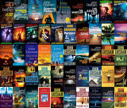 Jake Brigance Series & more by John Grisham ~ 50 MP3 AUDIOBOOK COLLECTION