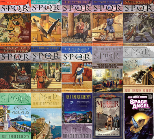 SPQR Series & more by John Maddox Roberts ~ 18 MP3 AUDIOBOOK COLLECTION