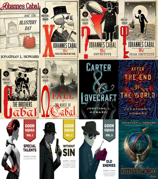Johannes Cabal Series & more by Jonathan L. Howard ~ 12 MP3 AUDIOBOOK COLLECTION