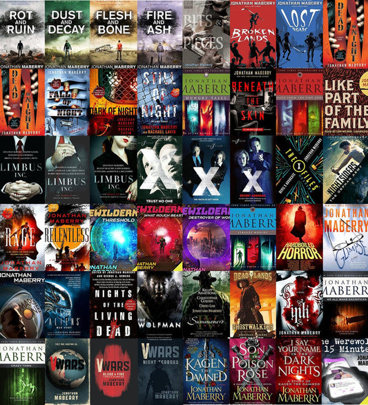 Rot and Ruin Series & more by Jonathan Maberry ~ 48 MP3 AUDIOBOOK COLLECTION