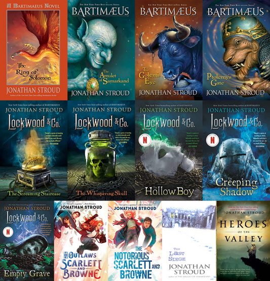 Bartimaeus Sequence Series & more by Jonathan Stroud ~ 13 MP3 AUDIOBOOK COLLECTION
