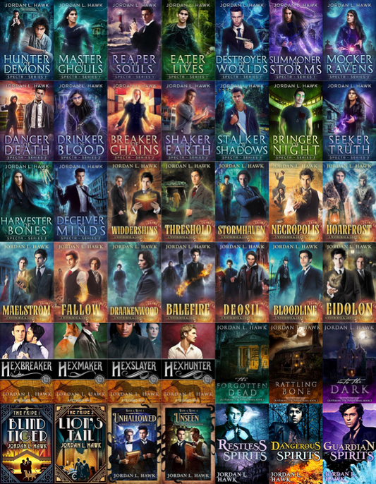 SPECTR Series & more by Jordan L Hawk ~ 42 MP3 AUDIOBOOK COLLECTION