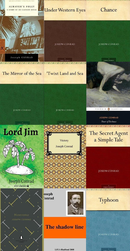 Joseph Conrad ~ 12 MP3 AUDIOBOOK COLLECTION