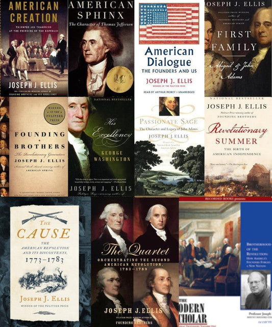 Joseph J. Ellis ~ 11 AUDIOBOOK COLLECTION
