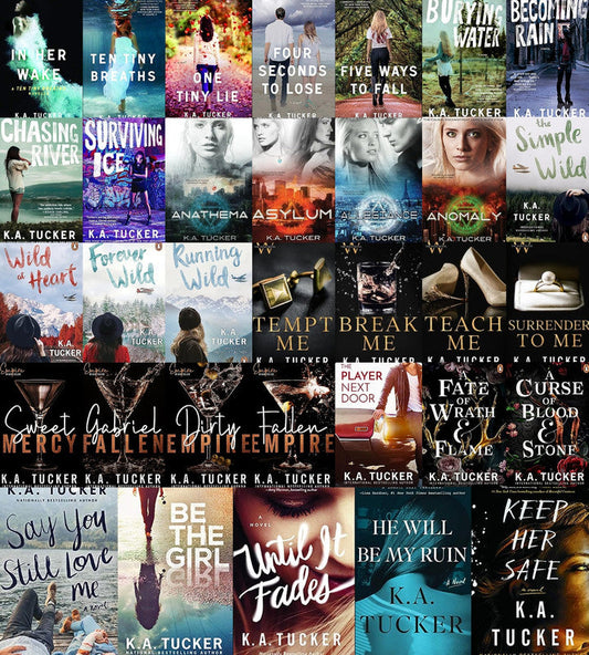 Ten Tiny Breaths Series & more by K.A. Tucker ~ 33 MP3 AUDIOBOOK COLLECTION