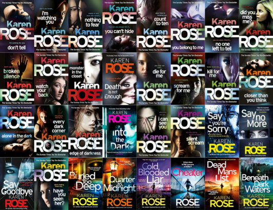 The Chicago Series & more by Karen Rose ~ 32 MP3 AUDIOBOOK COLLECTION
