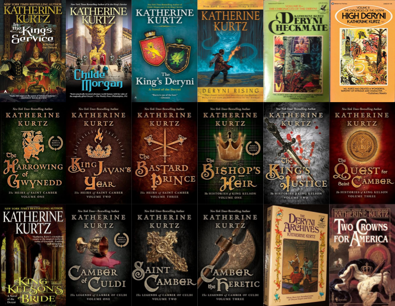 Childe Morgan Series & more by Katherine Kurtz ~ 18 MP3 AUDIOBOOK COLLECTION