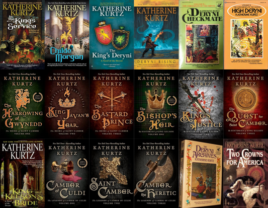 Childe Morgan Series & more by Katherine Kurtz ~ 18 MP3 AUDIOBOOK COLLECTION