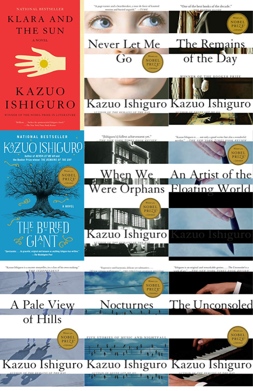 Kazuo Ishiguro ~ 9 MP3 AUDIOBOOK COLLECTION