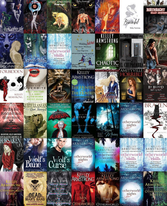 Otherworld Stories Series by Kelley Armstrong  ~ 42 MP3 AUDIOBOOK COLLECTION