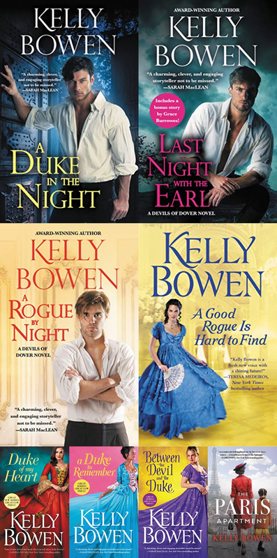 Devils of Dover Series & more by Kelly Bowen ~ 9 MP3 AUDIOBOOK COLLECTION