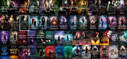 Riley Jenson Guardian Series & more by Keri Arthur ~ 54 MP3 AUDIOBOOK COLLECTION