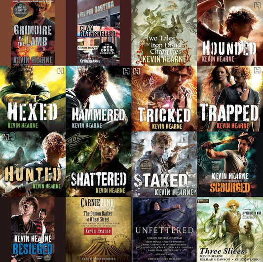 Kevin Hearne's Iron Druid Collection 31 MP3 AUDIOBOOK COLLECTION