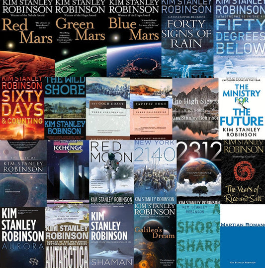 Mars Trilogy & more by Kim Stanley Robinson ~ 23 AUDIOBOOK COLLECTION
