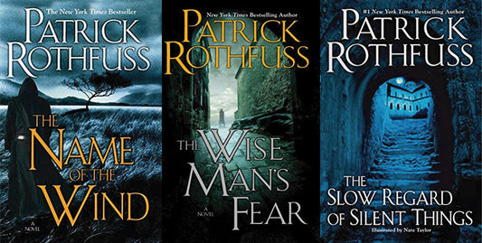 The Kingkiller Chronicles by Patrick Rothfuss ~ 3 MP3 AUDIOBOOK COLLECTION