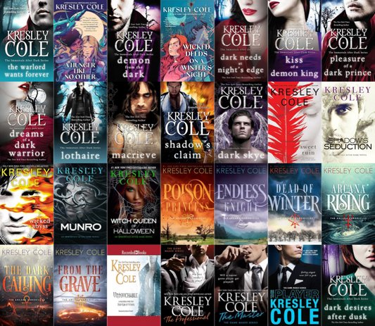 Immortals After Dark Series & more by Kresley Cole ~ 28 MP3 AUDIOBOOK COLLECTION